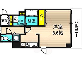 大阪府大阪市福島区玉川３丁目9番14号（賃貸マンション1R・5階・29.36㎡） その2