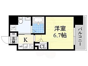 大阪府大阪市中央区十二軒町7番1号（賃貸マンション1K・10階・23.58㎡） その2