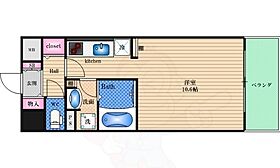 レジュールアッシュ天神橋  ｜ 大阪府大阪市北区池田町（賃貸マンション1R・10階・27.07㎡） その2