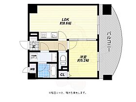 大阪府大阪市福島区玉川４丁目（賃貸マンション1LDK・3階・32.42㎡） その2