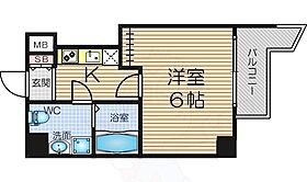 大阪府大阪市中央区谷町３丁目（賃貸マンション1K・6階・20.83㎡） その2