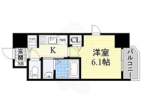 大阪府大阪市中央区南久宝寺町２丁目4番2号（賃貸マンション1K・14階・22.87㎡） その2