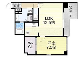 大阪府大阪市西区南堀江２丁目（賃貸マンション1LDK・9階・50.48㎡） その2