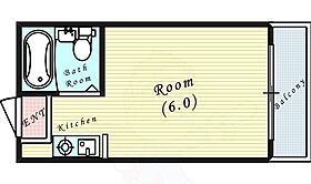 大阪府大阪市福島区海老江２丁目（賃貸マンション1R・6階・15.00㎡） その2