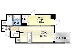 プレサンス北浜レガーロ 9階/-