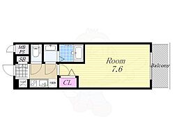 エグゼ天神橋 6階/-