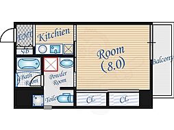 ロイヤルメゾン西天満 6階