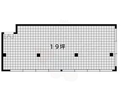 アールビル天神橋西の間取図画像