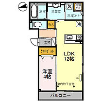 グランセレーネ 303 ｜ 石川県金沢市小坂町西（賃貸アパート1LDK・3階・44.51㎡） その2