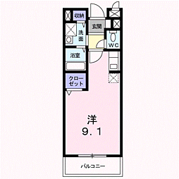 間取図画像 ワンルーム