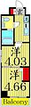 アーバハイツ六町2号館5階7.7万円