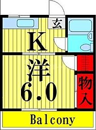 間取図画像 ワンルーム