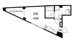 葛飾区四つ木4丁目マンション ワンルームの間取図画像