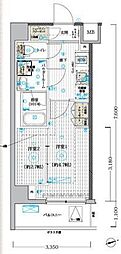 MAXIVCROSお花茶屋 2Kの間取図画像