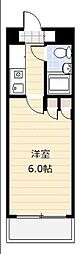 ジョイフルお花茶屋 1Kの間取図画像