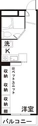 コートエレガンスElle-E ワンルームの間取図画像