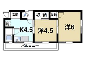 奈良県奈良市疋田町2丁目（賃貸アパート2K・2階・30.00㎡） その2