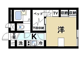 奈良県奈良市八条5丁目426-2（賃貸アパート1K・1階・23.18㎡） その2