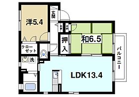 奈良県奈良市中山町（賃貸アパート2LDK・2階・57.70㎡） その2