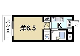 ロイヤルクリヨン  ｜ 京都府木津川市相楽古川（賃貸マンション1K・4階・18.67㎡） その2