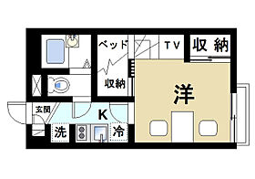 奈良県大和郡山市南郡山町207-4（賃貸アパート1K・2階・23.18㎡） その2