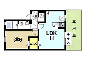 奈良県奈良市中山町（賃貸アパート1LDK・1階・40.29㎡） その2