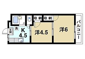 奈良県奈良市杉ヶ町（賃貸マンション2K・3階・32.00㎡） その2