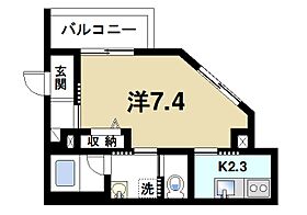 奈良県奈良市西木辻町（賃貸マンション1K・3階・26.97㎡） その2