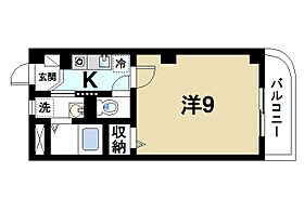 奈良県奈良市宝来町（賃貸マンション1K・3階・27.00㎡） その2