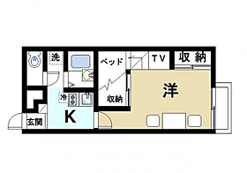 奈良県大和郡山市小泉町3515-2（賃貸アパート1K・1階・23.18㎡） その2