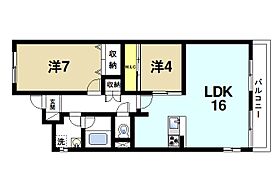 奈良県奈良市恋の窪3丁目（賃貸マンション2LDK・5階・67.75㎡） その2