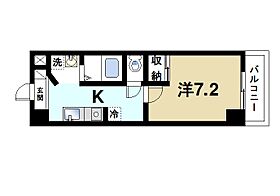 インペリアル奈良大宮  ｜ 奈良県奈良市大宮町6丁目（賃貸マンション1K・6階・24.98㎡） その2