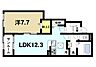 間取り：1LDK