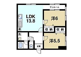 木津川プレイス  ｜ 京都府木津川市木津南後背（賃貸マンション2LDK・3階・56.70㎡） その2