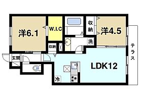 奈良県奈良市大森町（賃貸アパート2LDK・1階・54.96㎡） その2