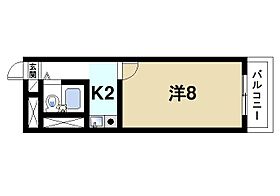 LA・パソート  ｜ 奈良県天理市田井庄町（賃貸マンション1K・2階・21.06㎡） その2