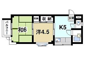 石原マンション  ｜ 奈良県奈良市法華寺町（賃貸マンション2K・2階・32.22㎡） その2