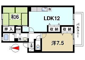 奈良県生駒市小瀬町（賃貸アパート2LDK・2階・59.58㎡） その2