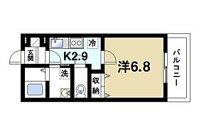 奈良県大和郡山市堺町（賃貸アパート1K・3階・25.79㎡） その1