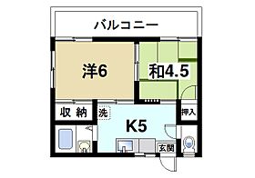 奈良県奈良市あやめ池南5丁目（賃貸アパート2K・1階・34.00㎡） その2