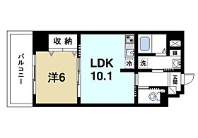 奈良県奈良市秋篠早月町（賃貸マンション1LDK・3階・39.56㎡） その2