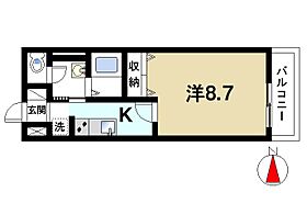 奈良県奈良市菅原東2丁目（賃貸アパート1K・2階・29.75㎡） その2