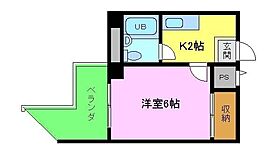 大阪府大阪狭山市池尻中１丁目33-1（賃貸マンション1K・3階・18.00㎡） その1