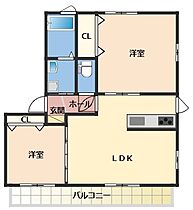 シャーメゾンロハス 101 ｜ 和歌山県有田市港町800-10（賃貸アパート2LDK・1階・54.91㎡） その2