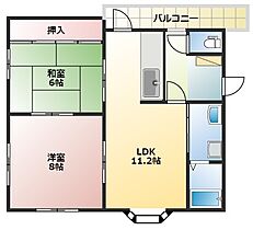 マンションニューハマII 901 ｜ 和歌山県海南市日方1289-180（賃貸アパート2LDK・3階・57.50㎡） その2