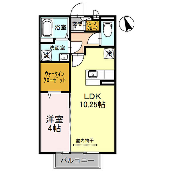D-room　MALDA　A棟 A202｜和歌山県海南市大野中(賃貸アパート1LDK・2階・37.53㎡)の写真 その2