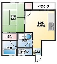 コーポラスかなや 103 ｜ 和歌山県有田郡有田川町大字金屋586-1（賃貸マンション1LDK・1階・44.37㎡） その2