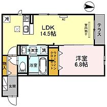 D-room日前宮前 103 ｜ 和歌山県和歌山市秋月450-3（賃貸アパート1LDK・1階・50.16㎡） その2