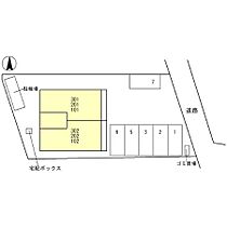 ナピカII 202 ｜ 和歌山県和歌山市塩屋3丁目369番3（賃貸アパート1LDK・2階・44.62㎡） その3