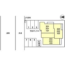 City　Station　Front 302 ｜ 和歌山県和歌山市杉ノ馬場1丁目38番、39番（賃貸アパート1LDK・3階・41.75㎡） その3